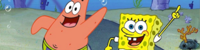 Banner SpongeBob SquarePants Creatuur van de Krokante Krab