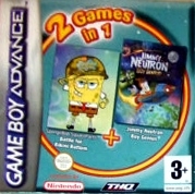 Boxshot 2 Games in 1: SpongeBob SquarePants Battle for Bikini Bottom + Jimmy Neutron Boy Genius