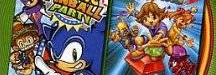 Banner 2 Games in 1 Sonic Pinball Party Plus Columns Crown