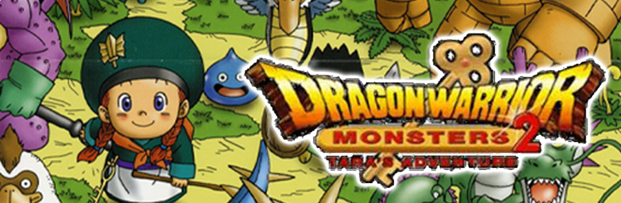 Banner Dragon Warrior Monsters 2 - Taras Adventure