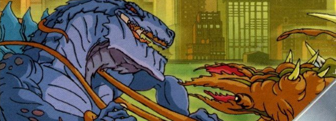 Banner Godzilla the Series Monster Wars