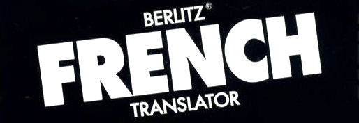 Banner InfoGenius Productivity Pak Berlitz French Translator