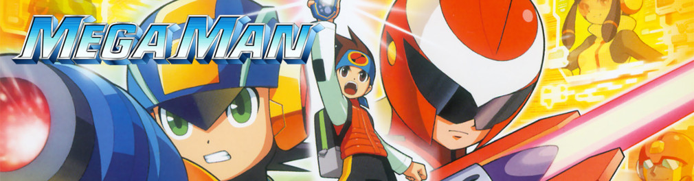 Banner Mega Man Battle Network 5 Team Protoman