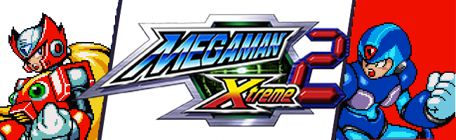 Banner Mega Man Xtreme 2