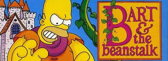 Banner The Simpsons Bart and the Beanstalk