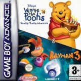 2 Games in 1: Disney’s Winnie de Pooh en het Knaagje in zijn Maagje + Rayman 3 voor Nintendo GBA