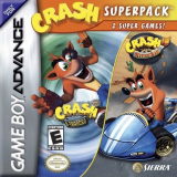 Crash Superpack: Crash Bandicoot 2: N-Tranced & Crash Nitro Kart voor Nintendo GBA