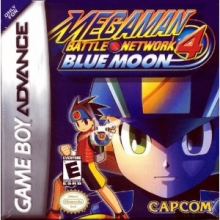 Mega Man Battle Network 4 Blue Moon met Karakter/Beschadiging voor Nintendo GBA