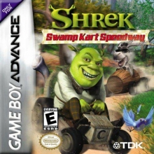 Shrek Swamp Kart Speedway voor Nintendo GBA