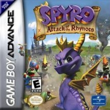 Spyro Attack of the Rhynocs Compleet voor Nintendo GBA