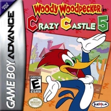 Woody Woodpecker in Crazy Castle 5 voor Nintendo GBA