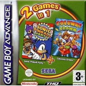 Boxshot 2 Games in 1: Sonic Pinball Party + Columns Crown