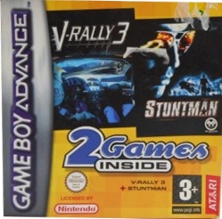 Boxshot 2 Games in 1: V-Rally 3 + Stuntman