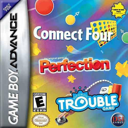 Boxshot Connect Four / Perfection / Trouble