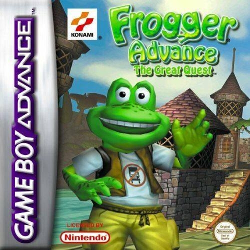 Boxshot Frogger Advance: The Great Quest