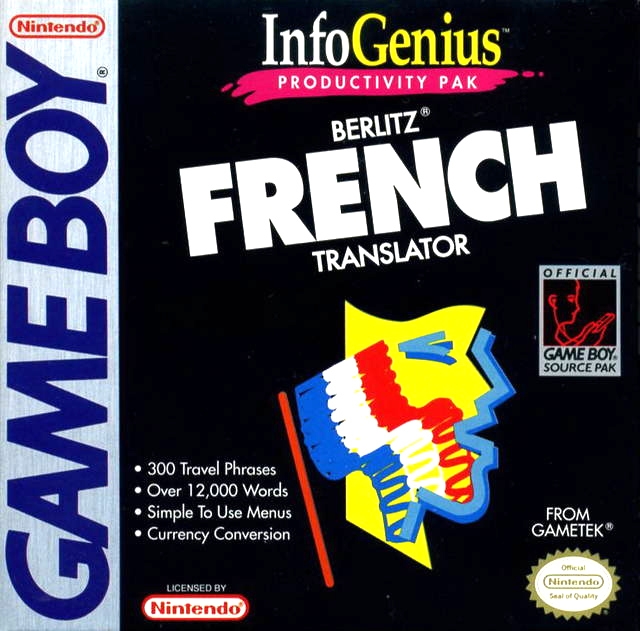 Boxshot InfoGenius Productivity Pak: Berlitz French Translator