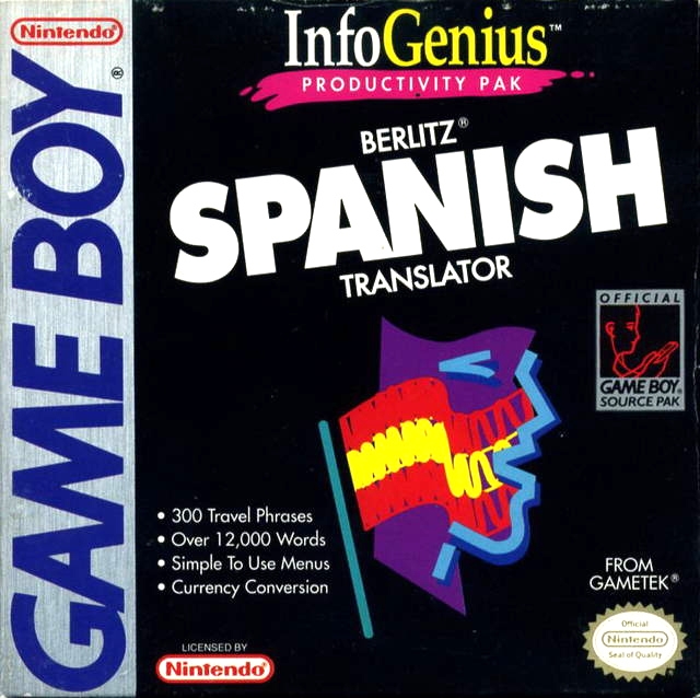 Boxshot InfoGenius Productivity Pak: Berlitz Spanish Translator