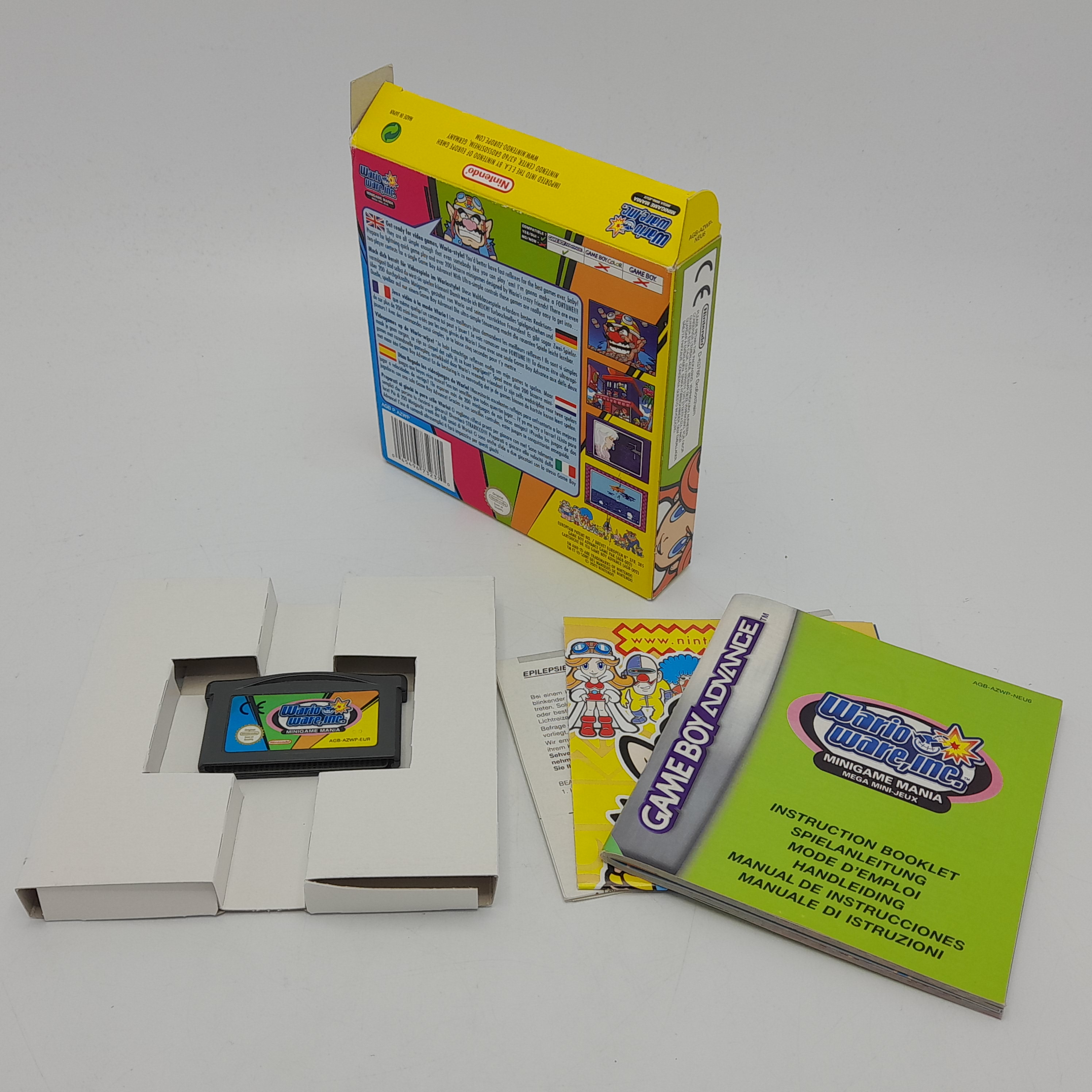 Foto van Wario Ware Inc Compleet