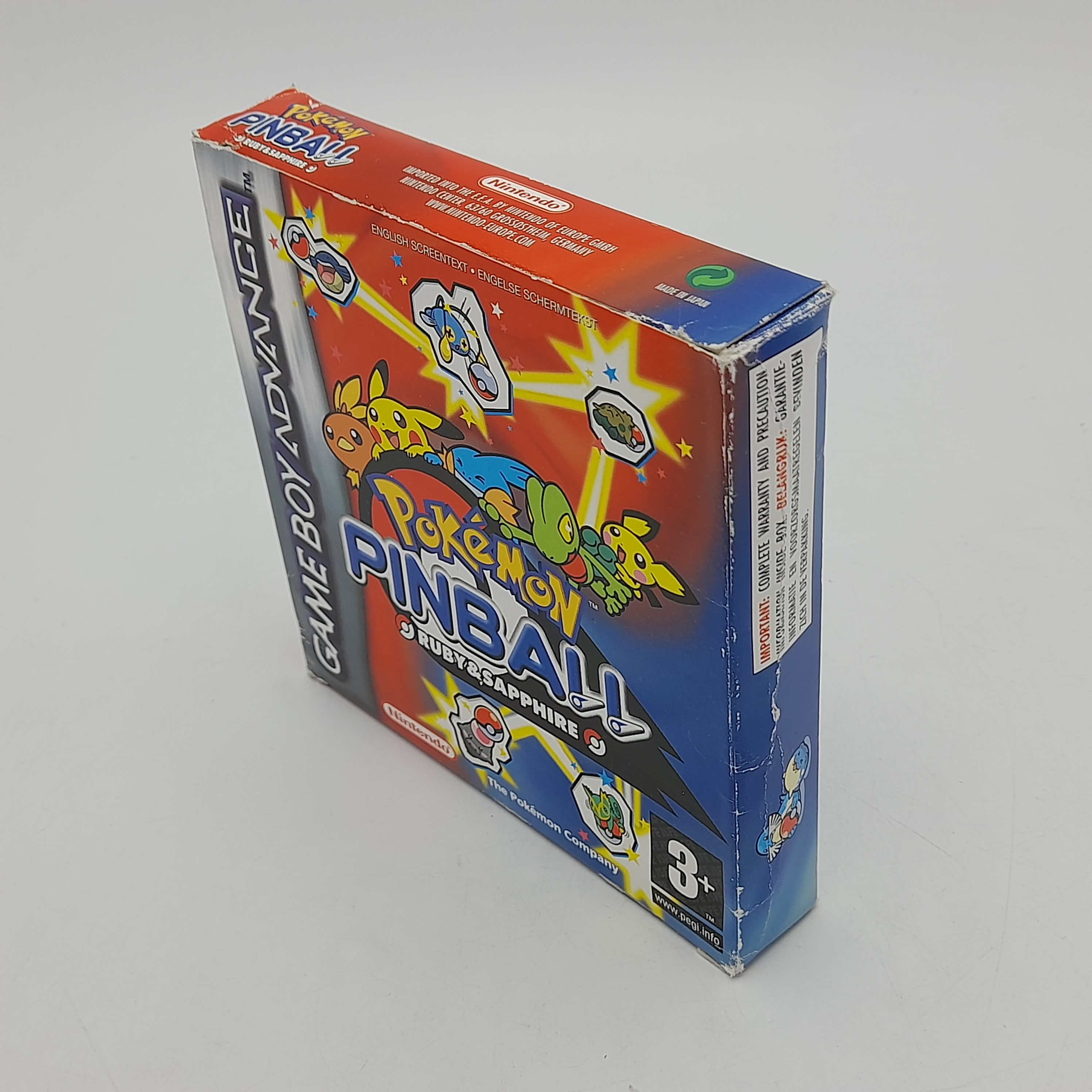 Foto van Pokémon Pinball Ruby and Sapphire Compleet