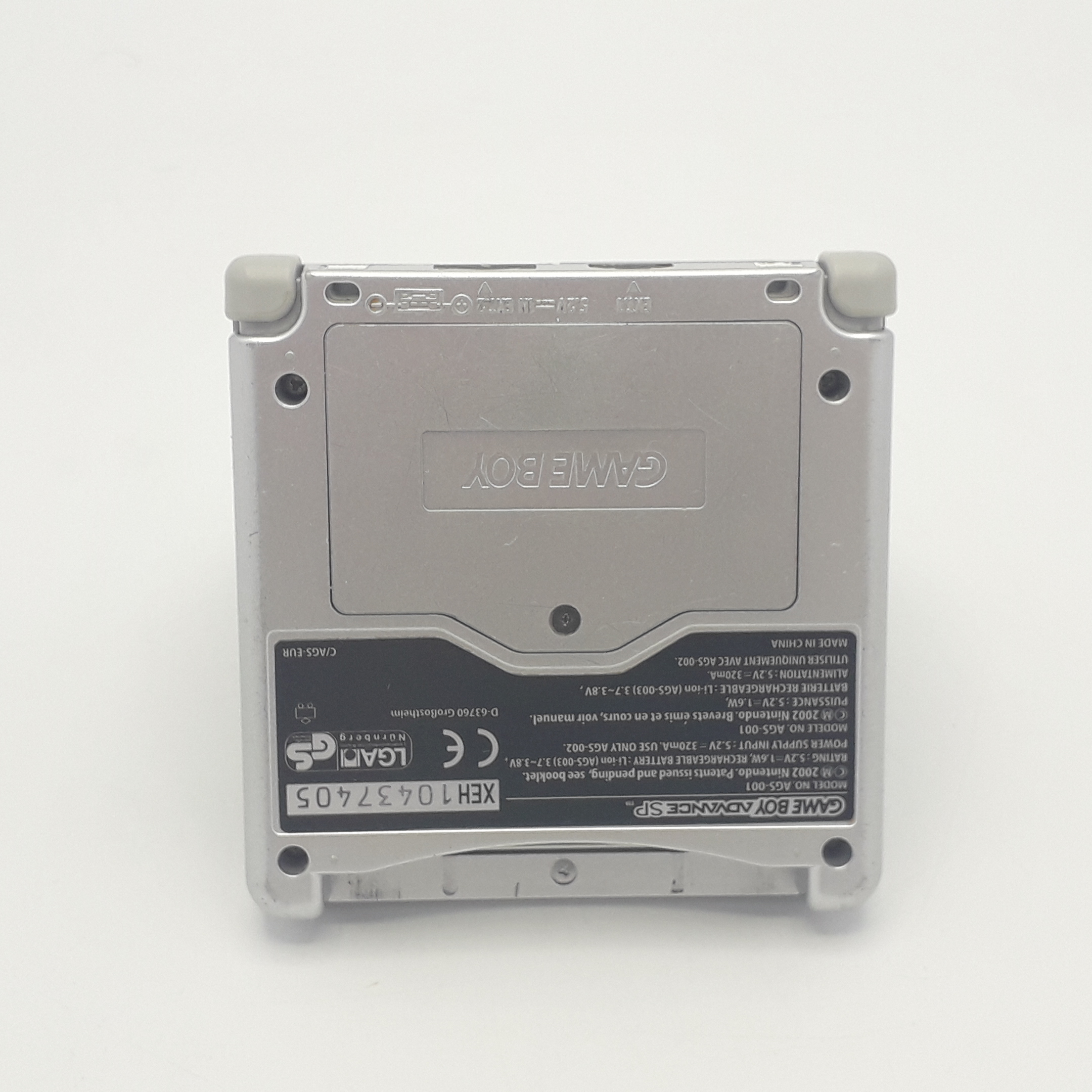 Foto van Game Boy Advance SP Zilver - Zeer Mooi and in Doos