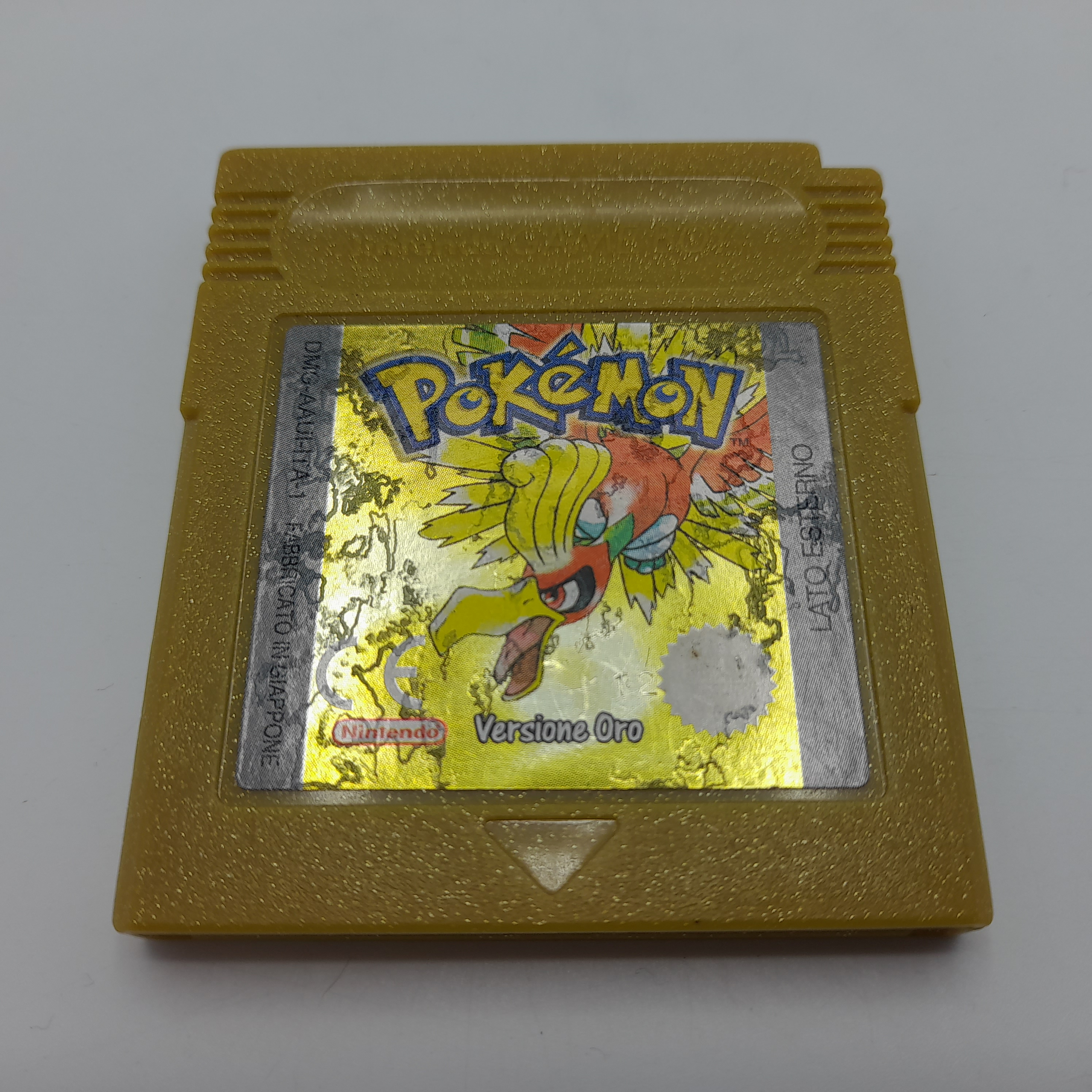 Foto van Pokemon Gold Version Italiaanstalig