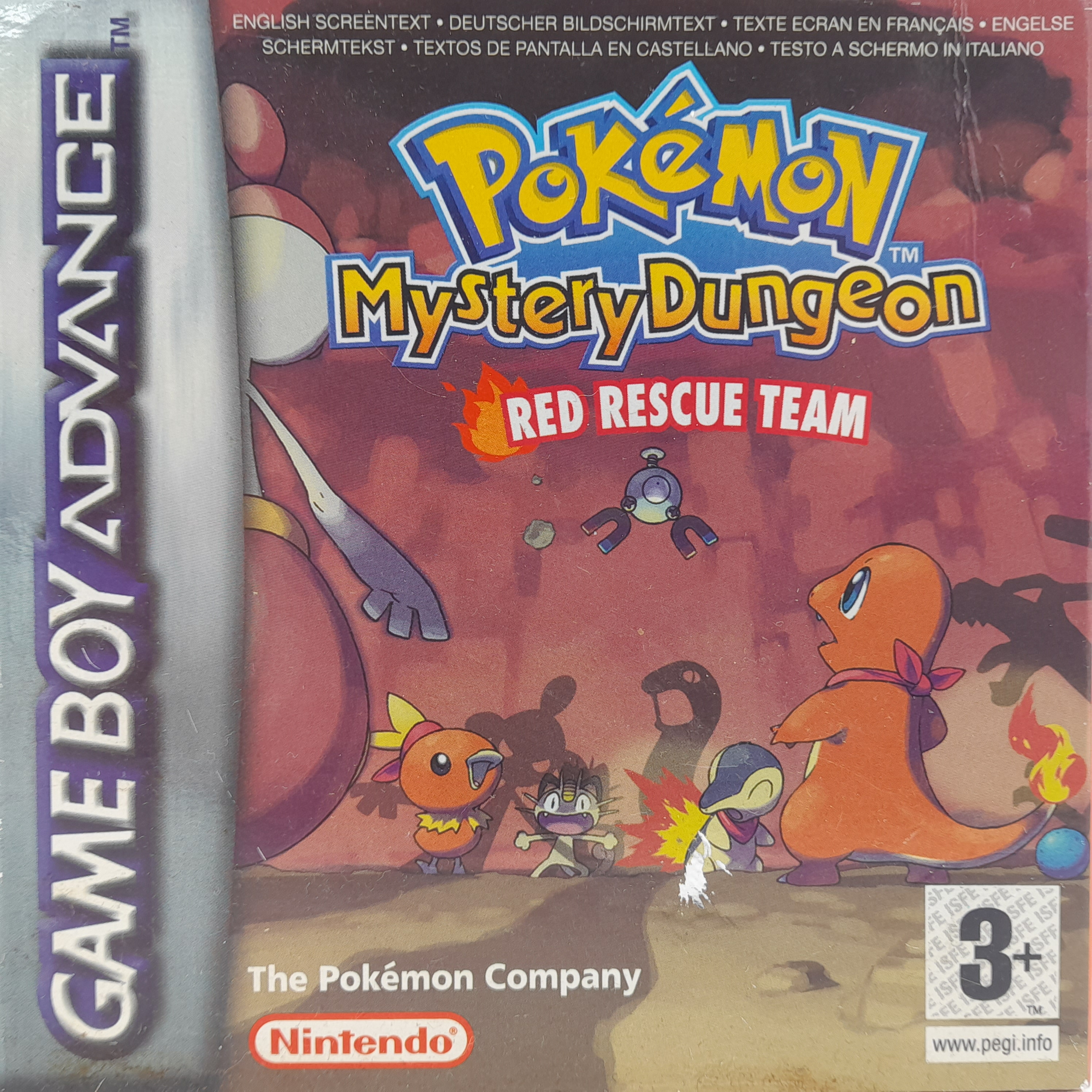 Foto van Pokémon Mystery Dungeon Red Rescue Team Compleet