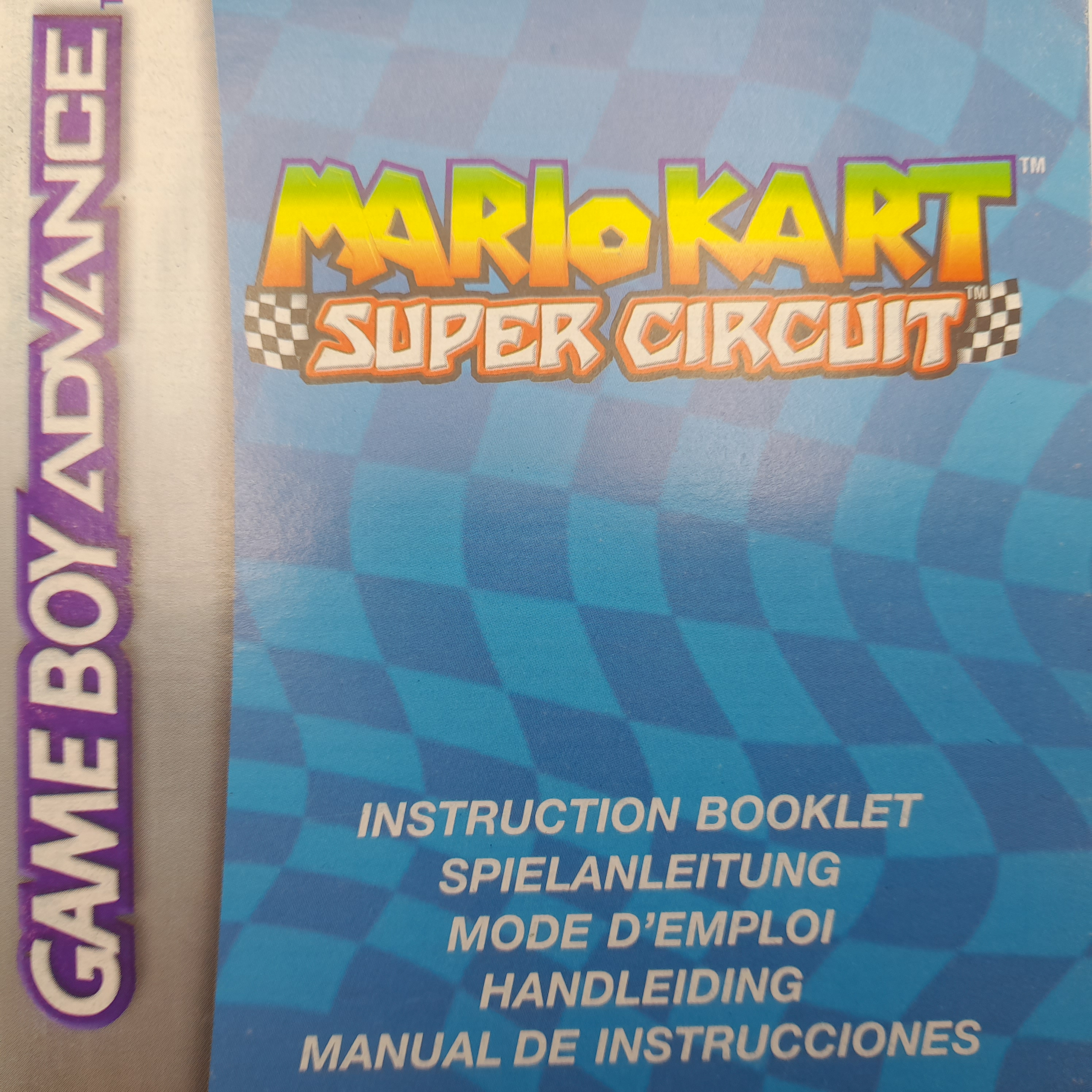 Foto van Mario Kart Super Circuit Handleiding