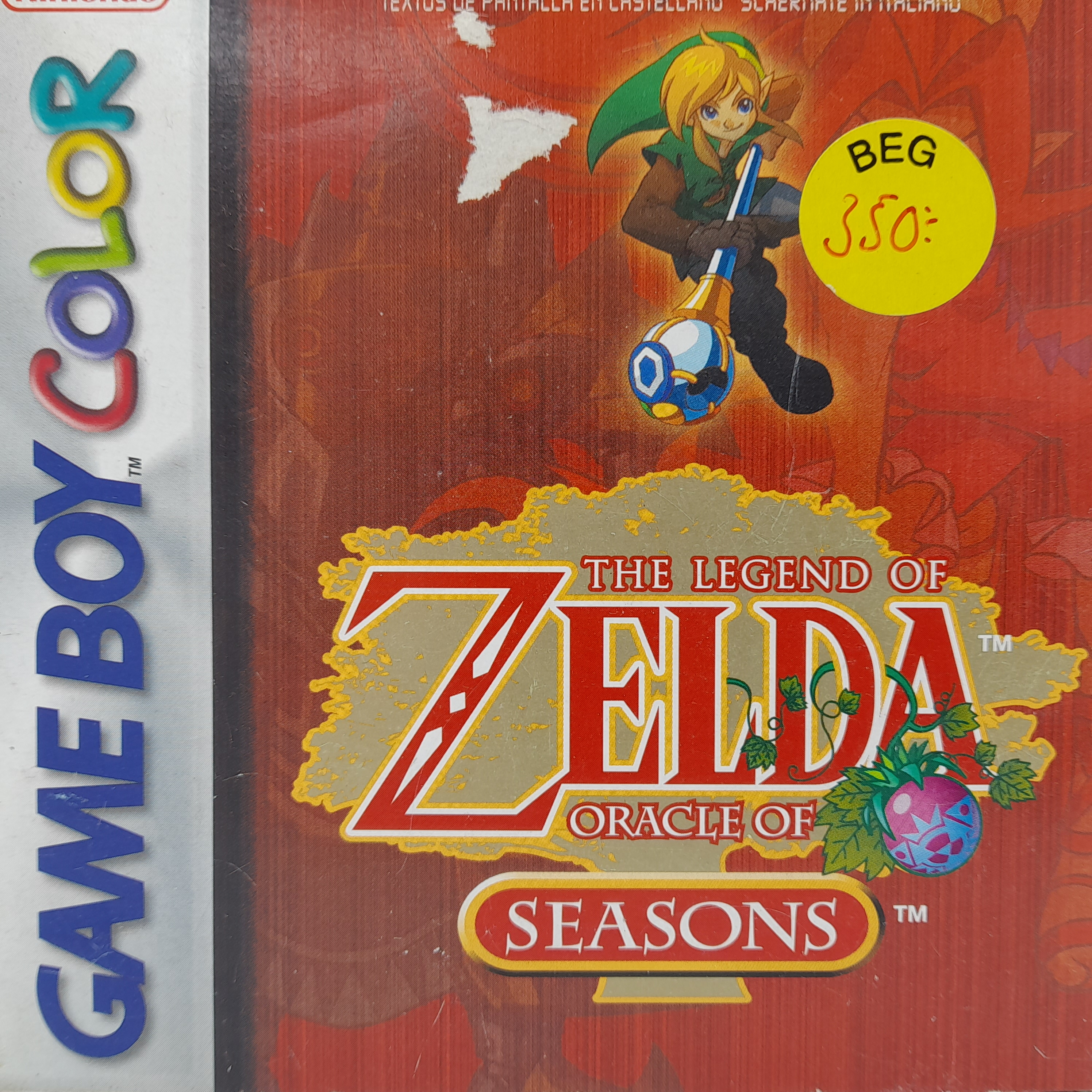 Foto van The Legend of Zelda Oracle of Seasons Compleet