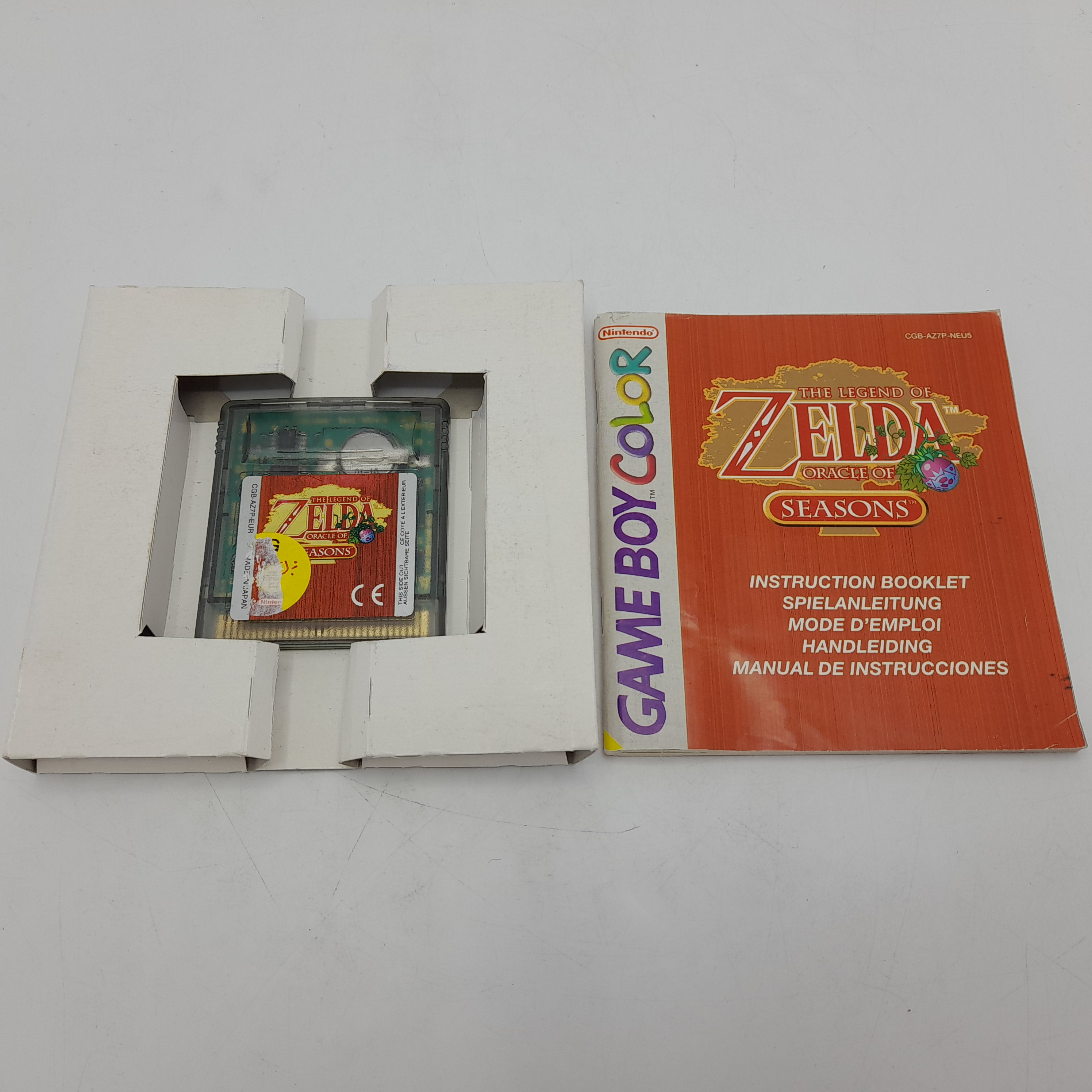 Foto van The Legend of Zelda Oracle of Seasons Compleet