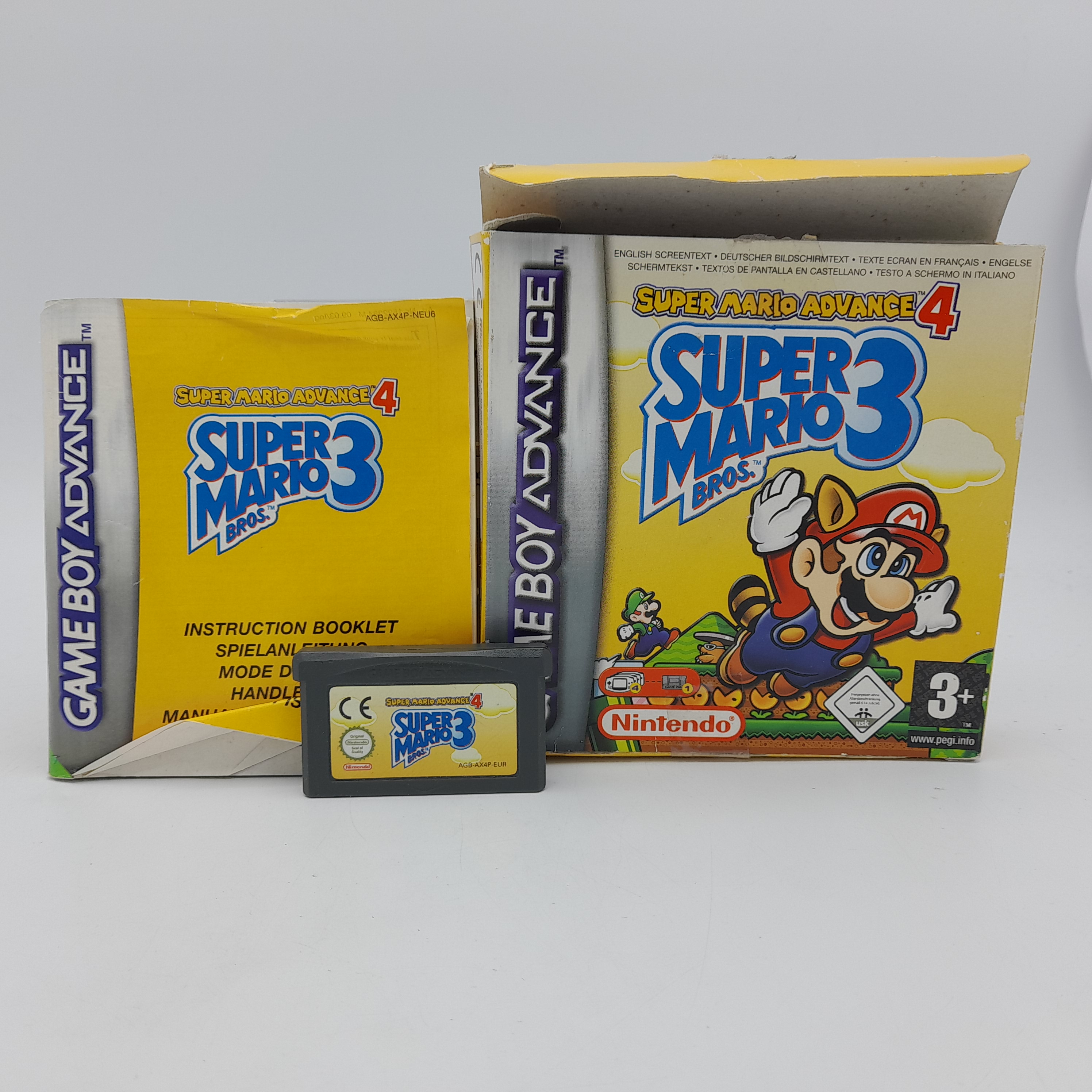 Foto van Super Mario Advance 4 Super Mario Bros 3 Compleet