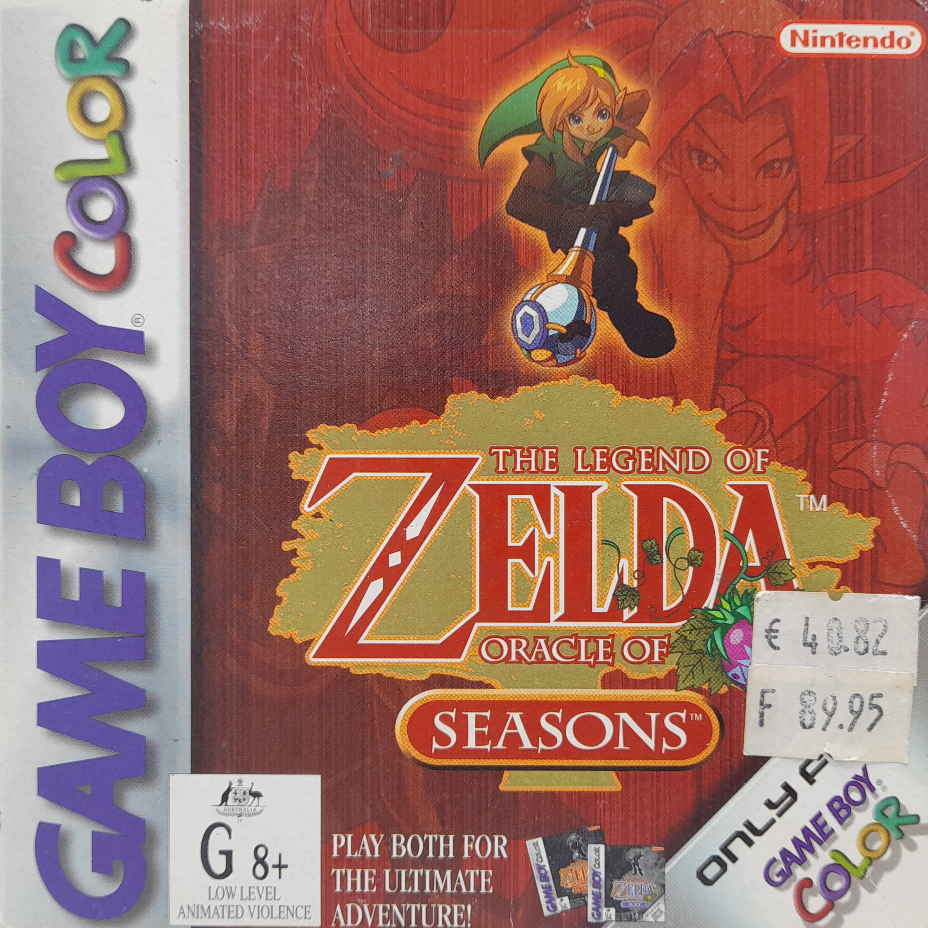 Foto van The Legend of Zelda Oracle of Seasons Compleet