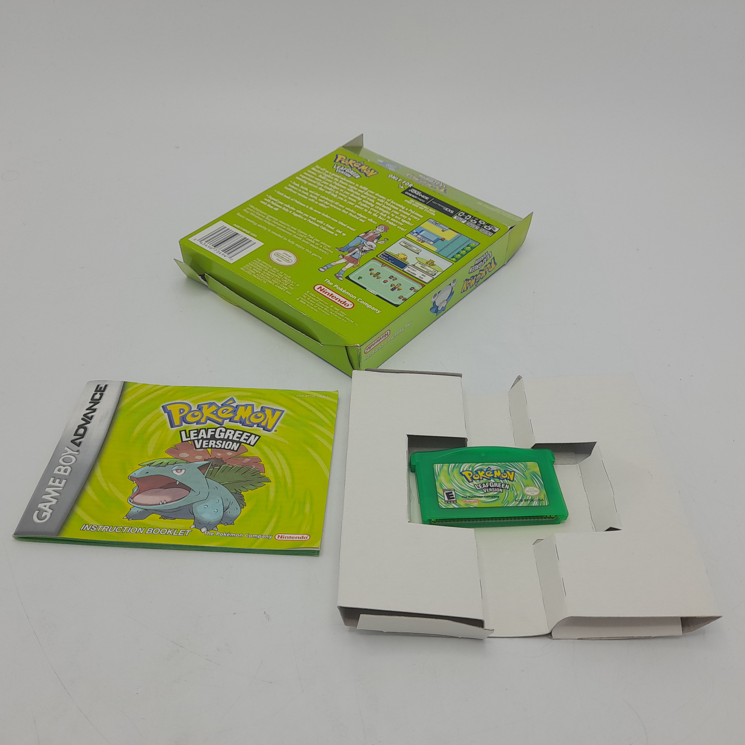 Foto van Pokémon LeafGreen Version Players Choice Compleet