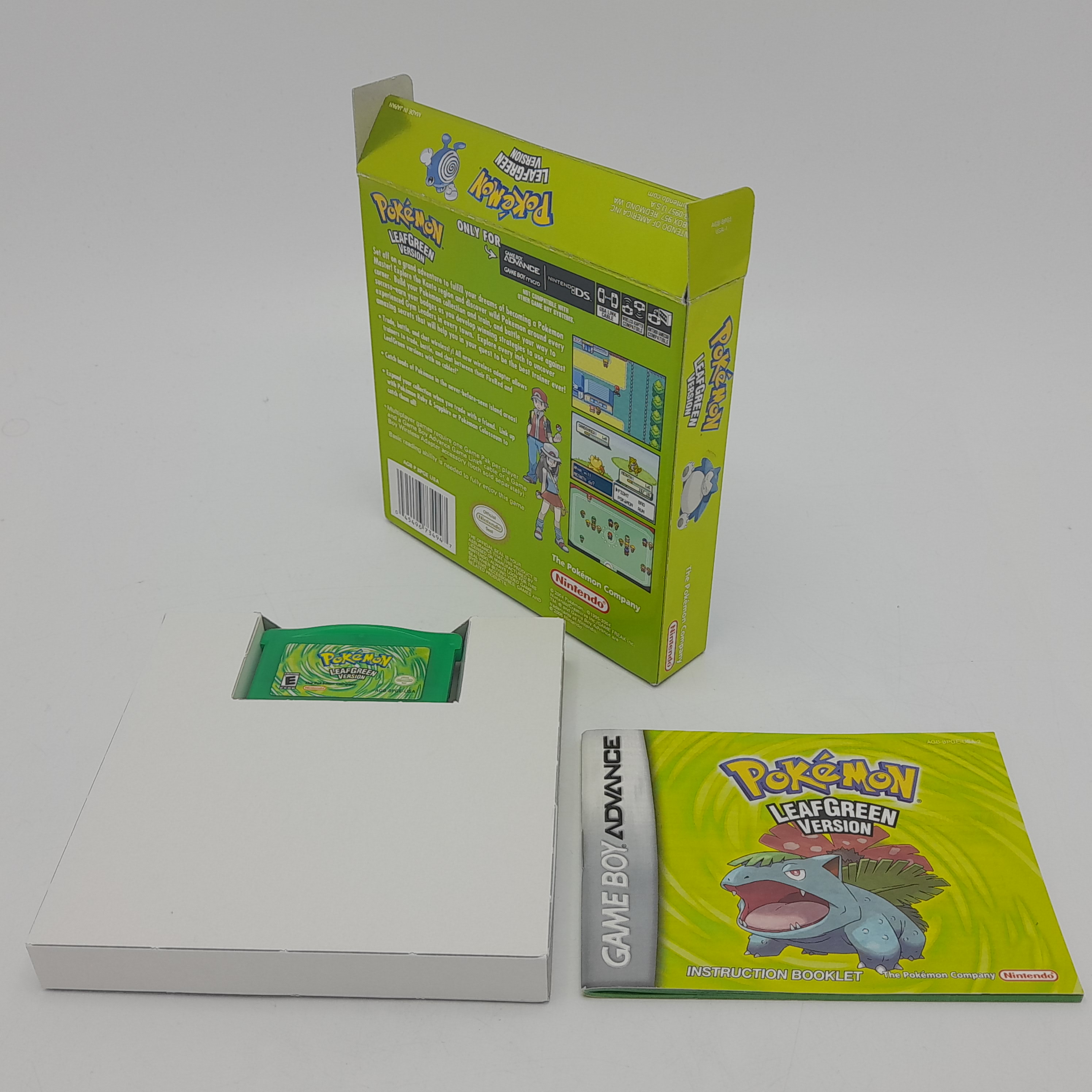 Foto van Pokémon LeafGreen Version Players Choice Compleet