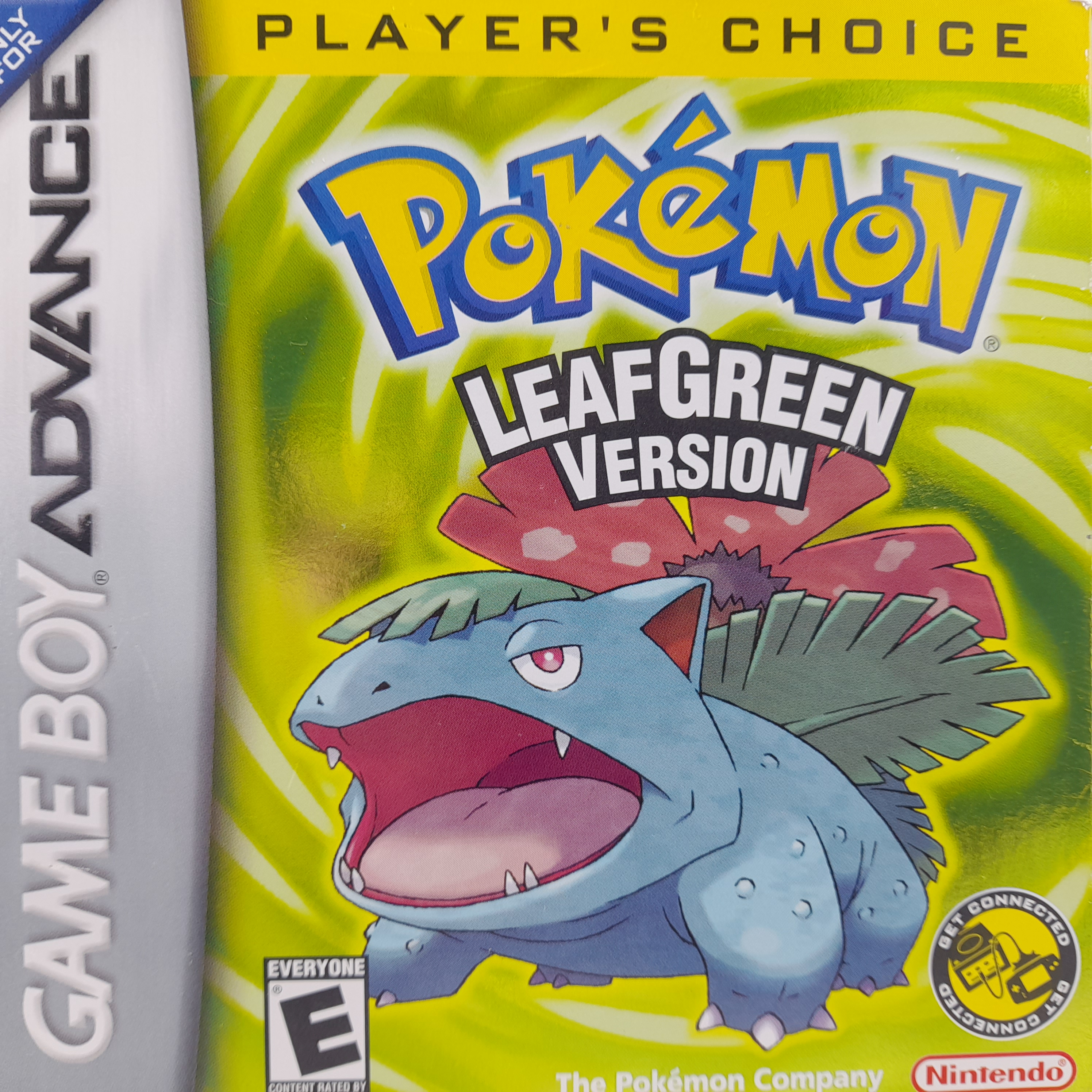 Foto van Pokémon LeafGreen Version Players Choice Compleet