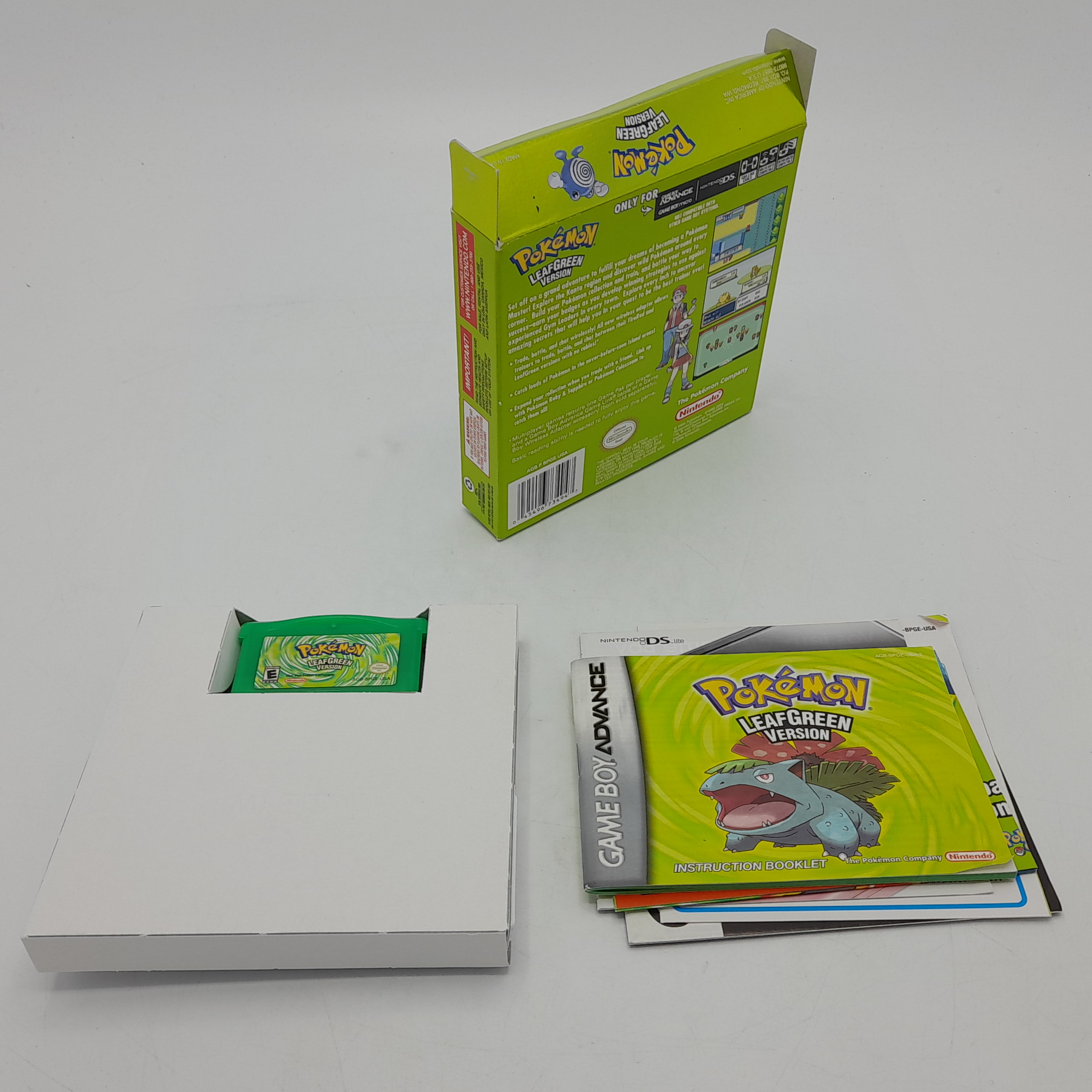 Foto van Pokémon LeafGreen Version Players Choice Compleet