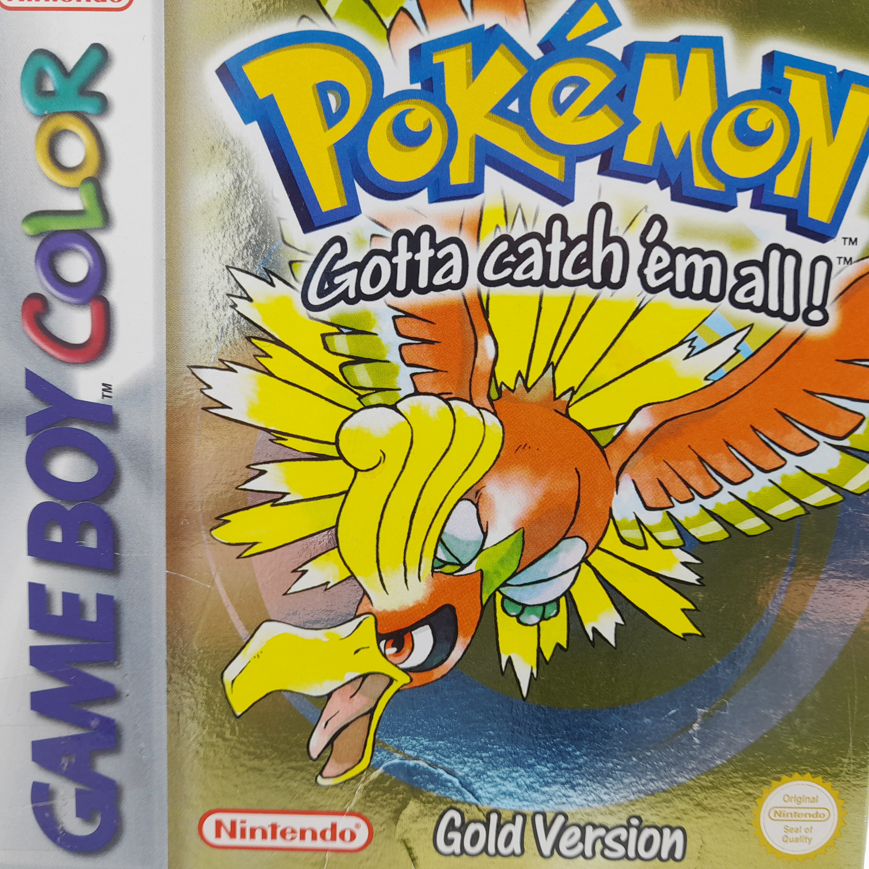 Foto van Pokémon Gold Version Compleet