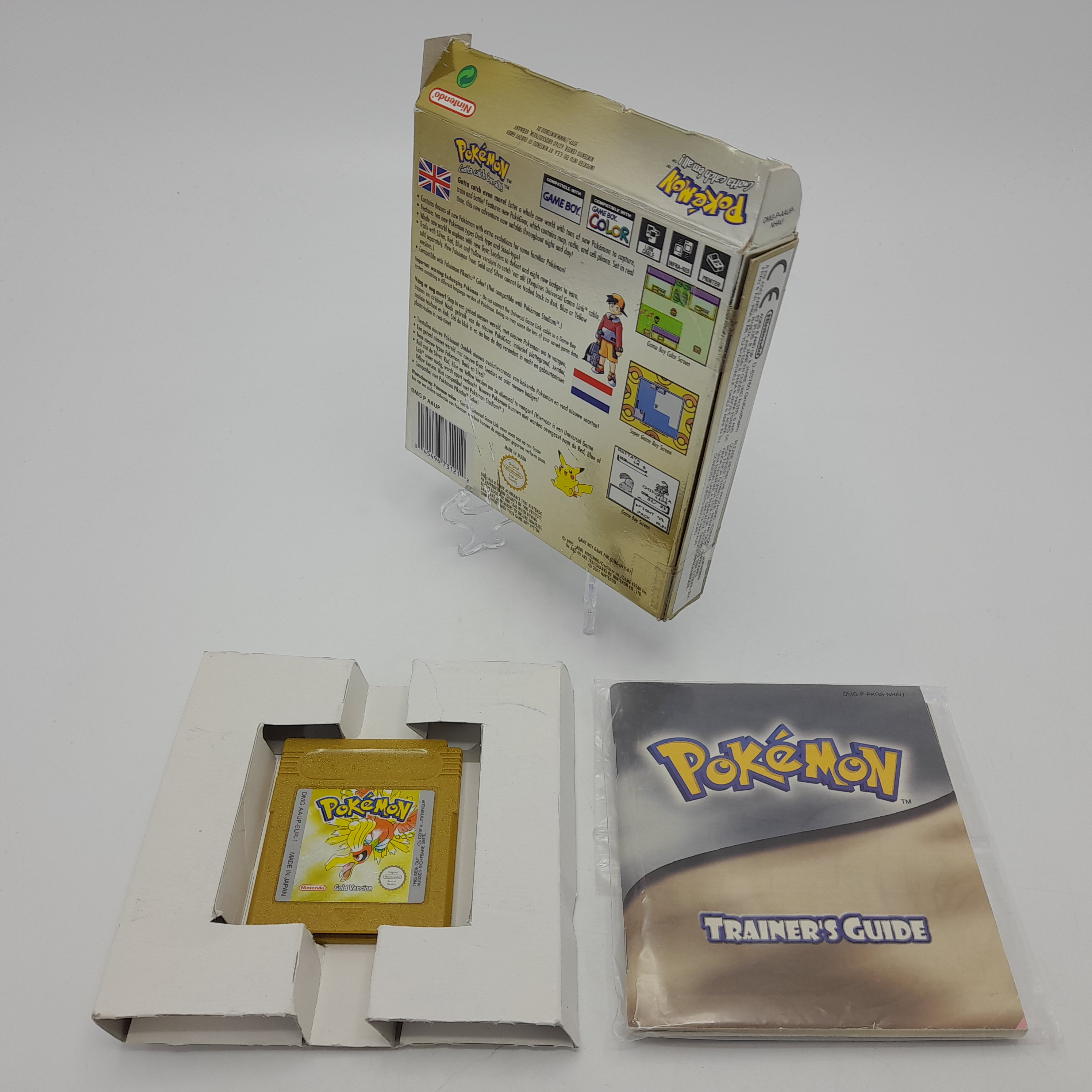 Foto van Pokémon Gold Version Compleet