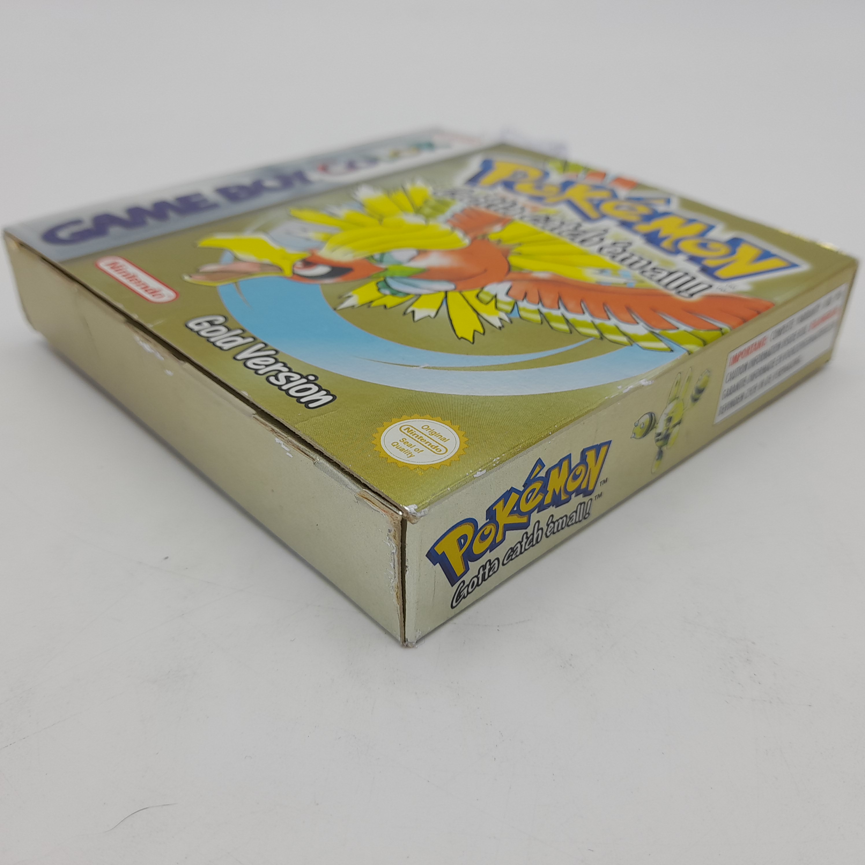 Foto van Pokémon Gold Version Compleet