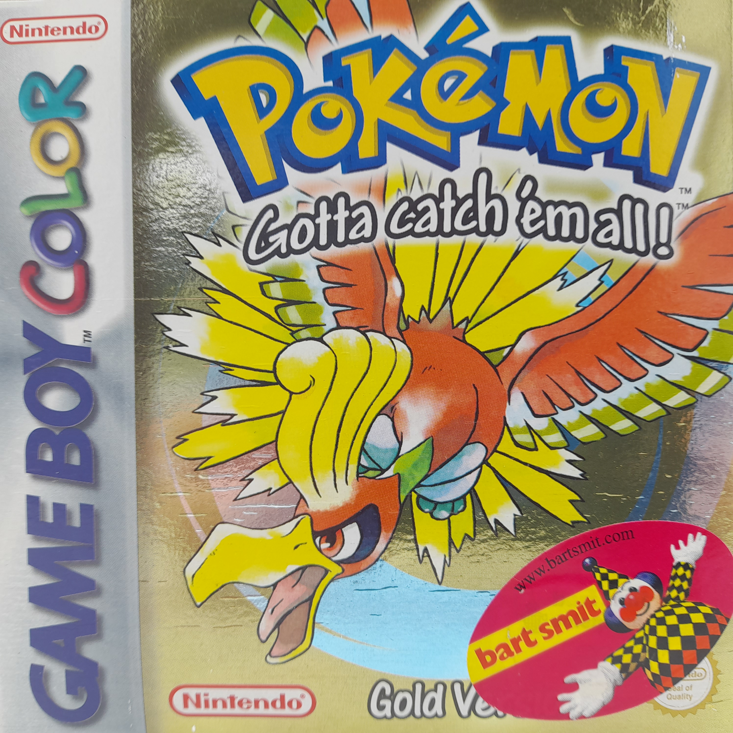 Foto van Pokémon Gold Version Compleet