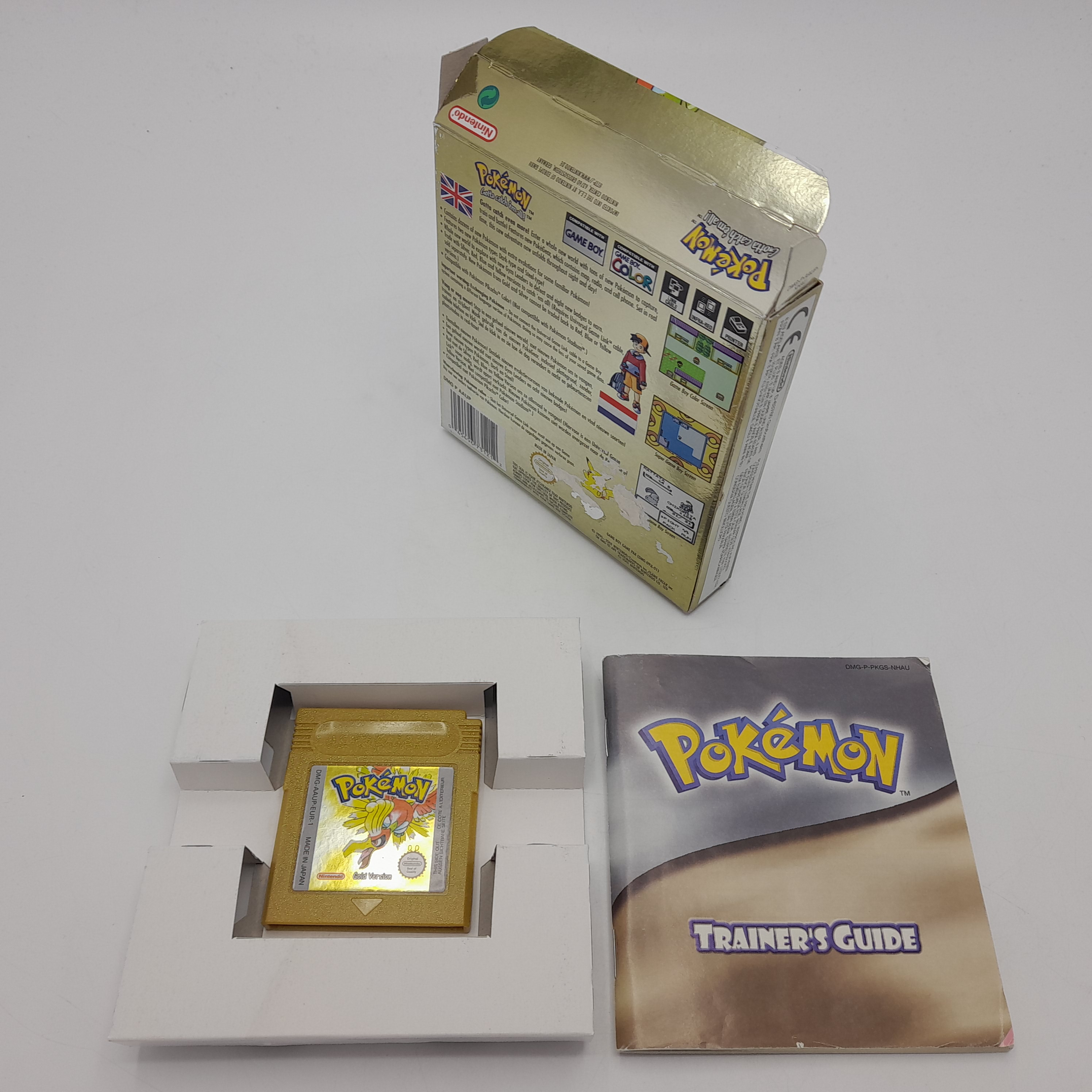 Foto van Pokémon Gold Version Compleet