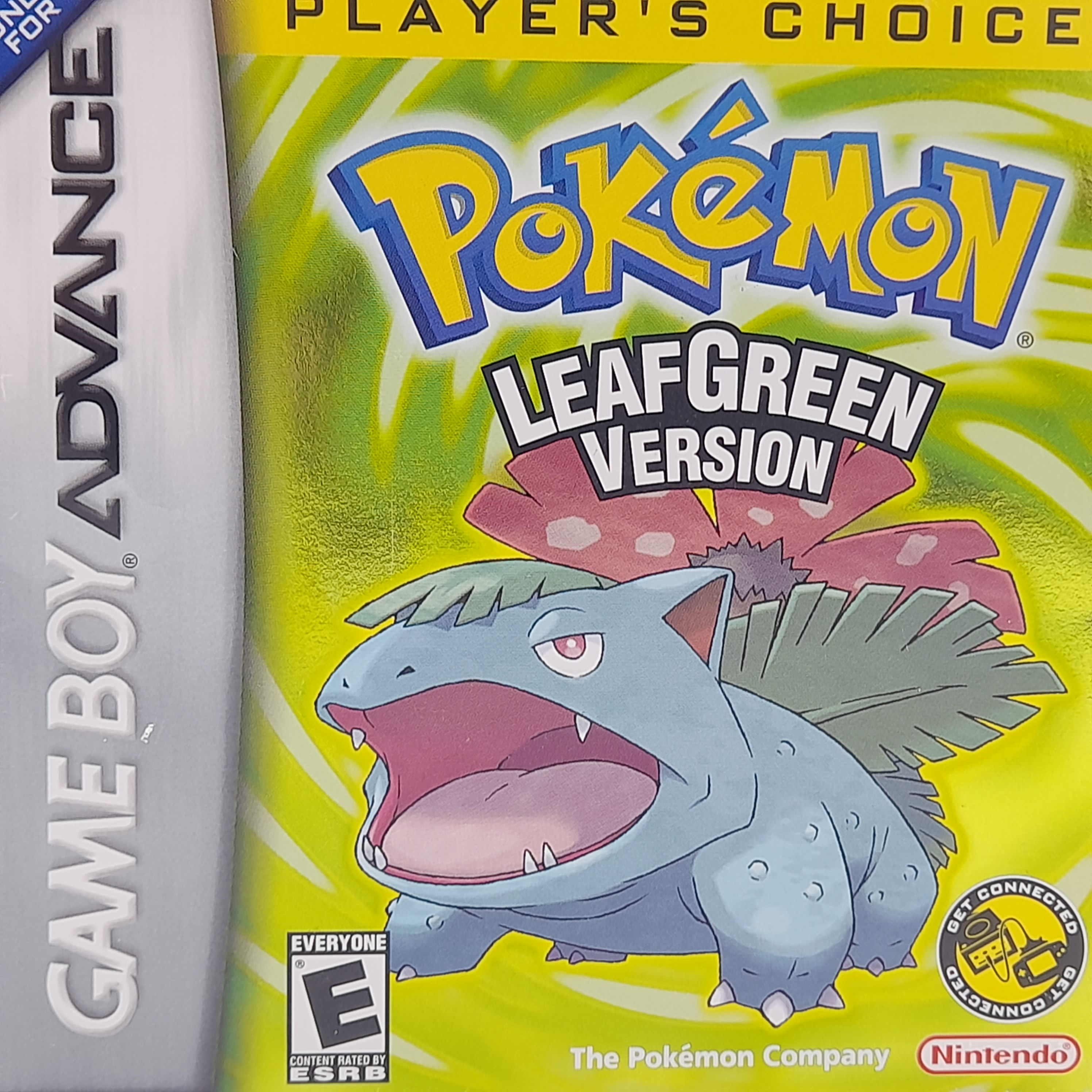 Foto van Pokémon LeafGreen Version Players Choice Compleet