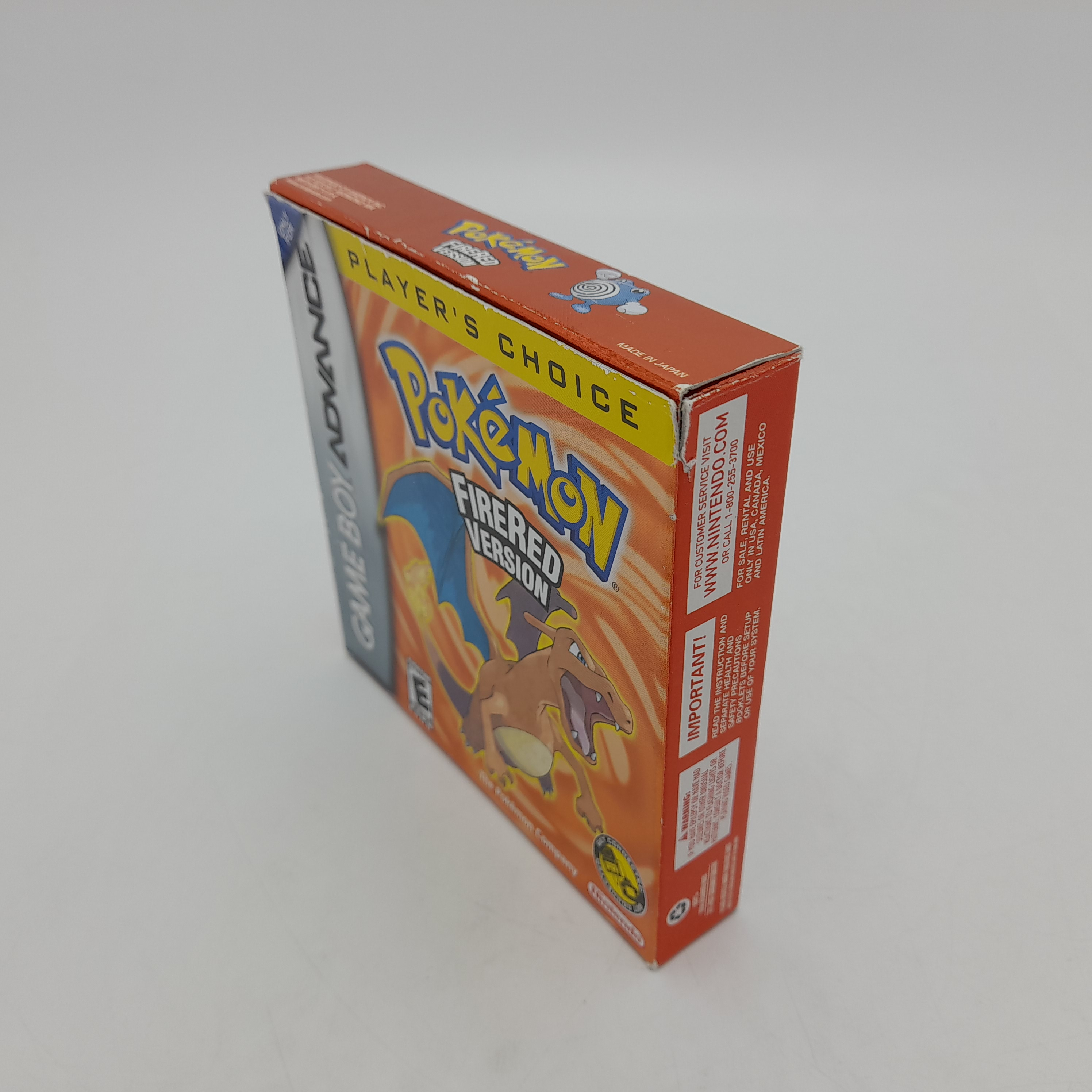 Foto van Pokémon FireRed Version Players Choice Compleet