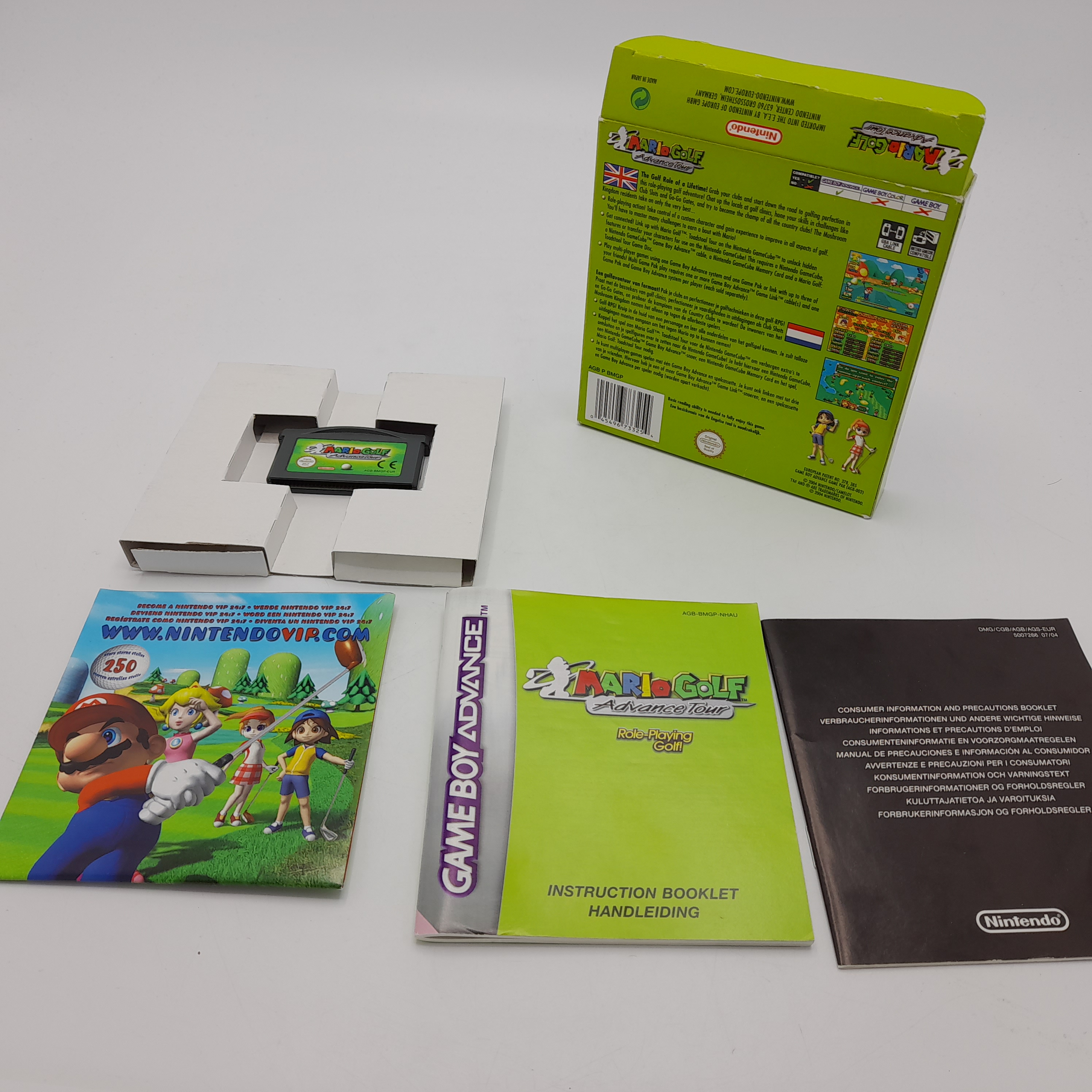 Foto van Mario Golf Advance Tour Als Nieuw