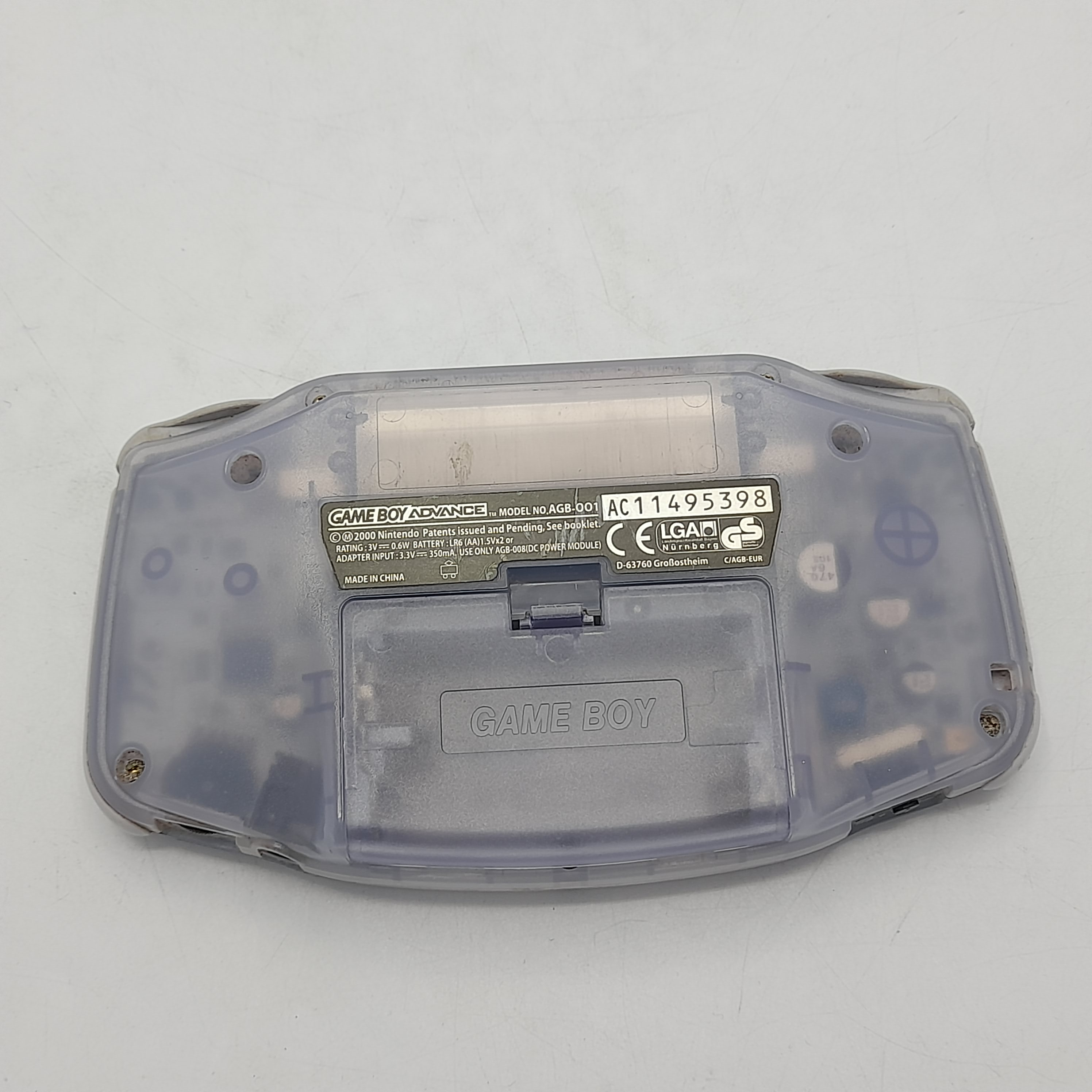 Foto van Game Boy Advance Glacier - Mooi