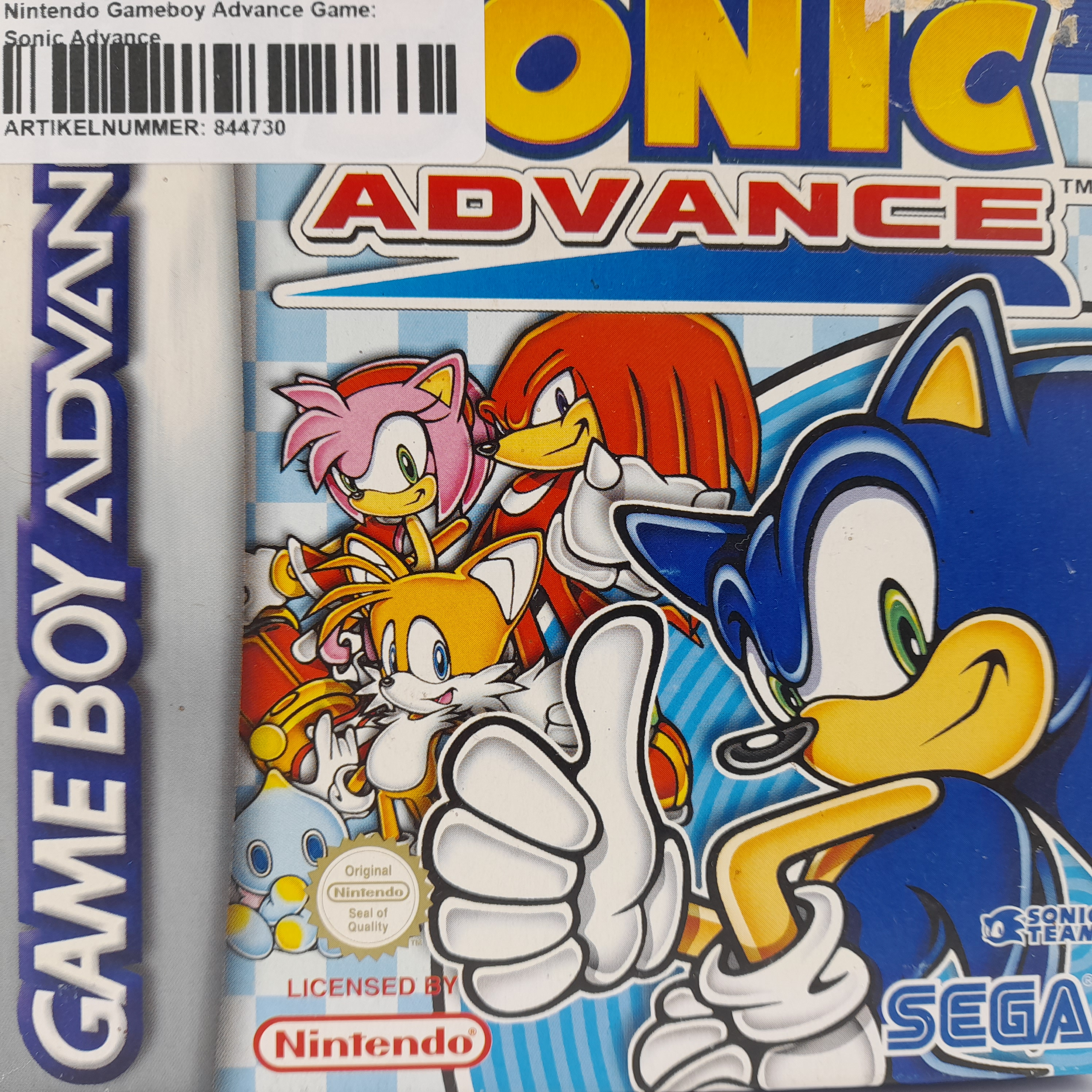 Foto van Sonic Advance Compleet