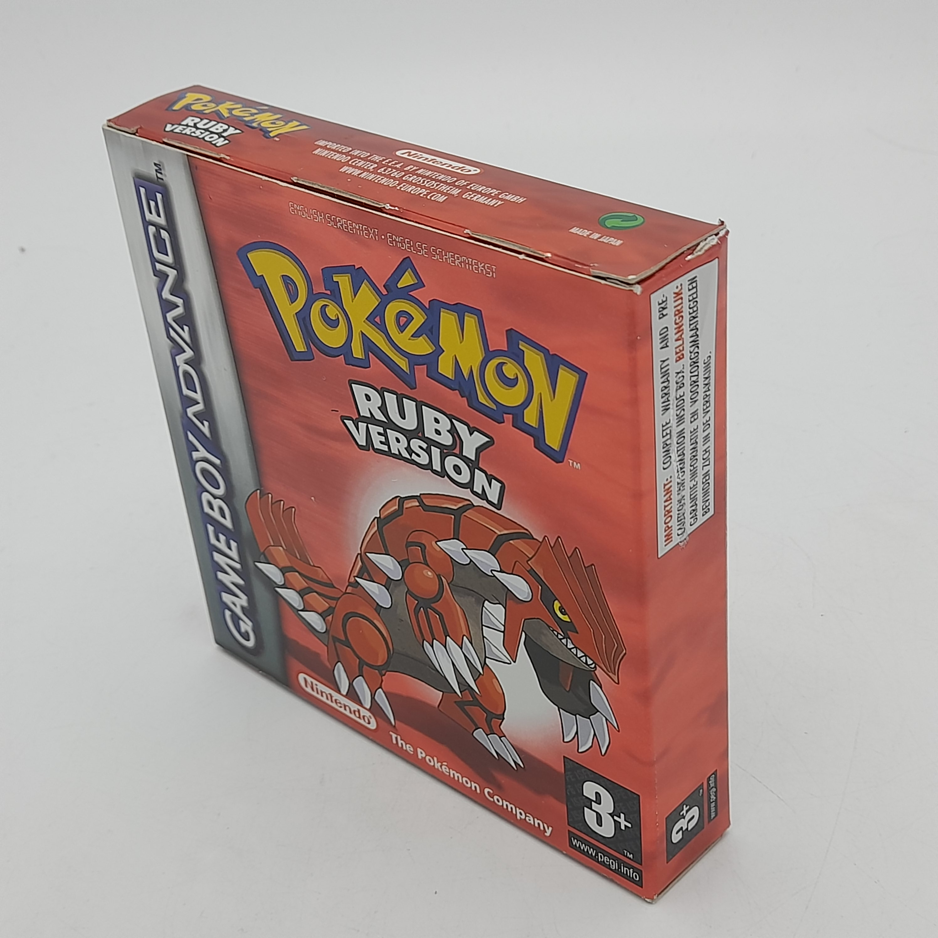 Foto van Pokémon Ruby Version Compleet