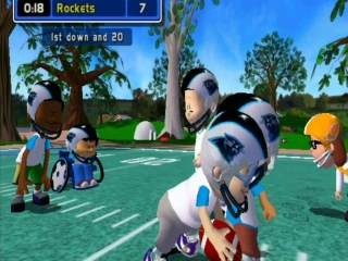 Backyard Football: Afbeelding met speelbare characters