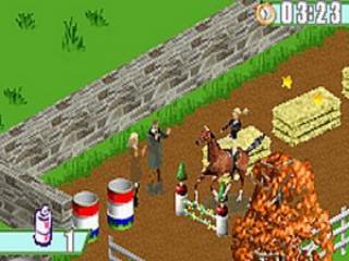 Barbie Horse Adventures The Big Race: Screenshot