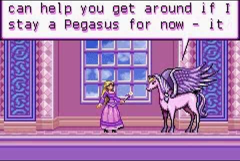 Your magical horse, Pegasus, helps you save the kingdom!