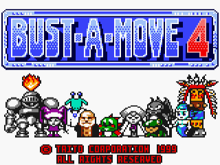 Bust-A-Move 4: Afbeelding met speelbare characters